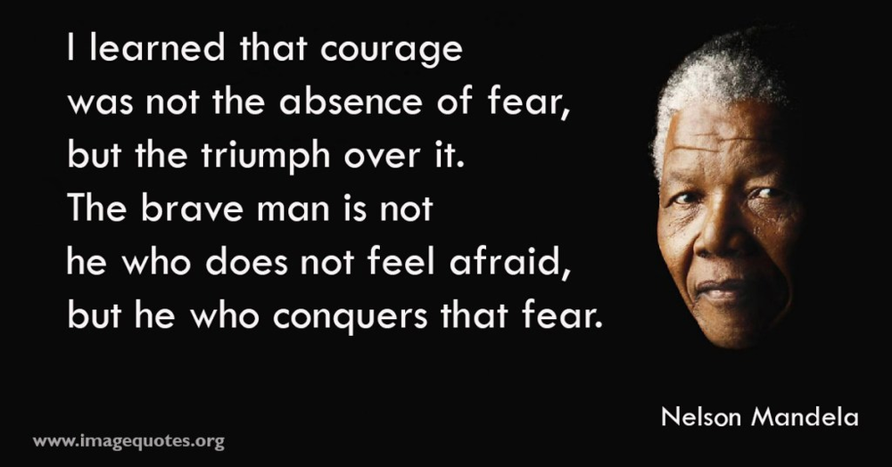 Wise words from the great Mandela