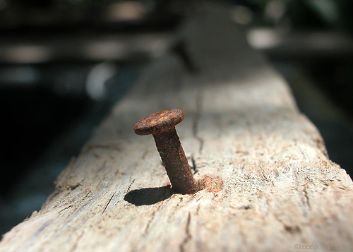 The Nail that sticks out does get hammered, but it's also the only one that's remembered.